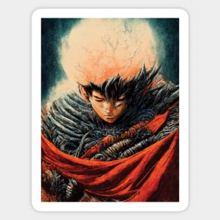 GOKU PAINTING ART Sticker